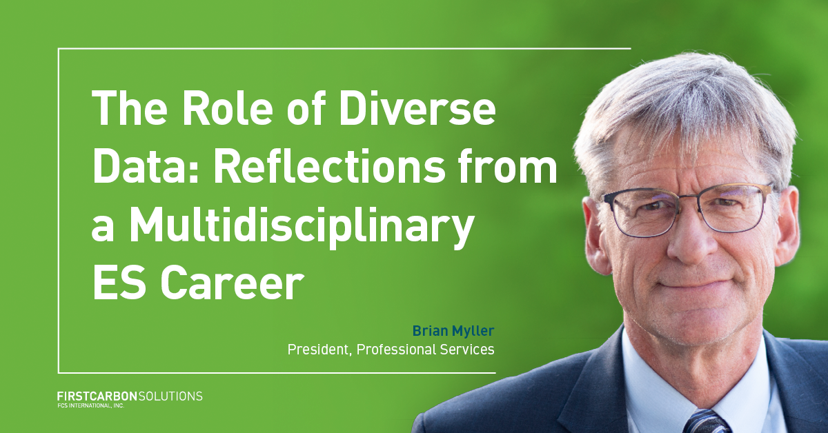 The Role of Diverse Data: Reflections from a Multidisciplinary ES Career image